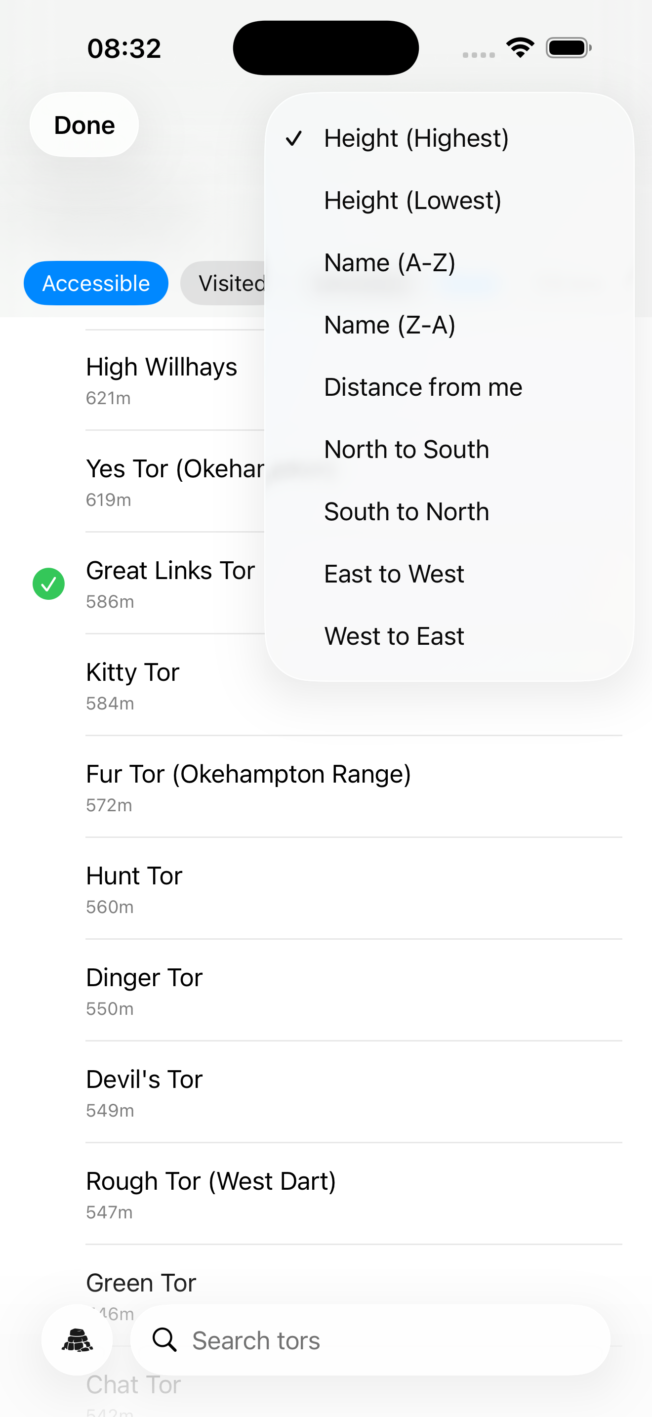 List of tors